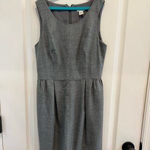 J. Crew wool work dress. Pockets. Great over button down shirt.